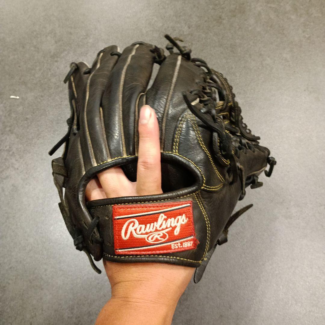 Rawlings 軟式グローブ 黒