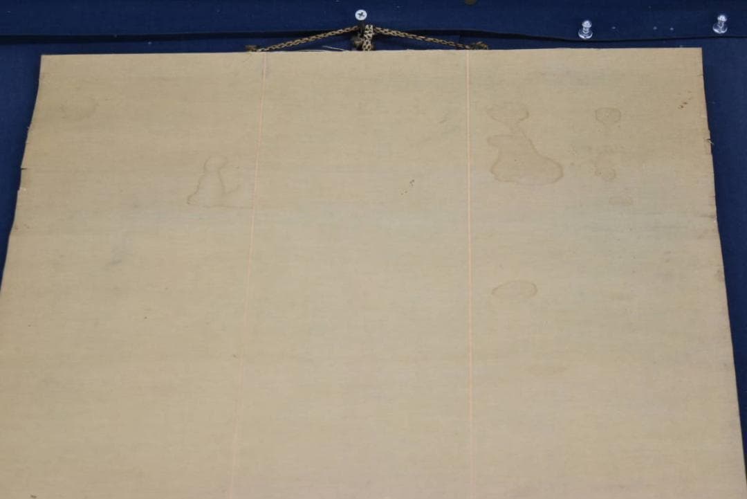 【真作】児島虎次郎/滝之図/秋景山水図/掛軸/名家伝来/AA-740