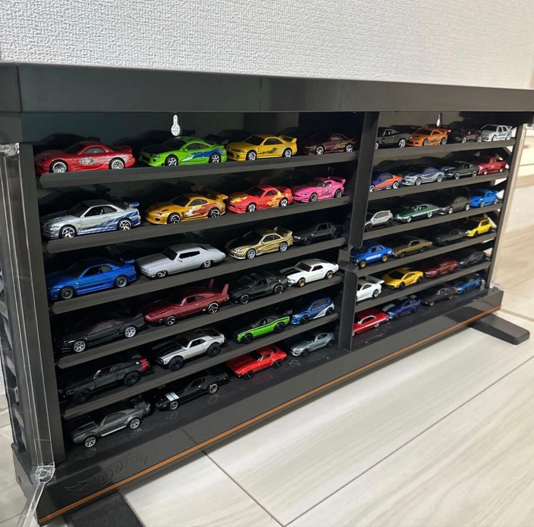 超美品 ワイルドスピード ホットウィール プレミアム ミニカー ４８台 ケース付