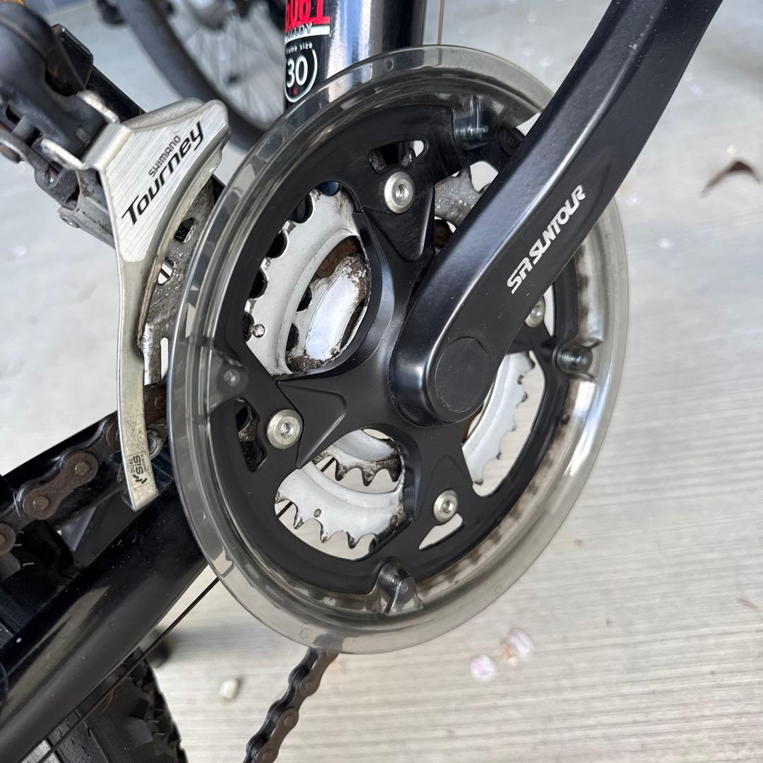 ルイガノ　24インチ　子ども用　自転車　黒