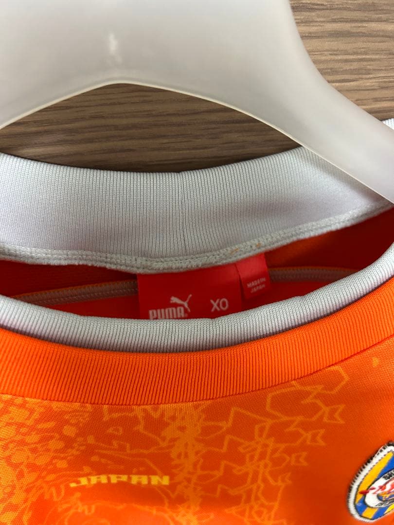 【実使用】清水エスパルス 18番 韓国代表　チョジェジン　XO