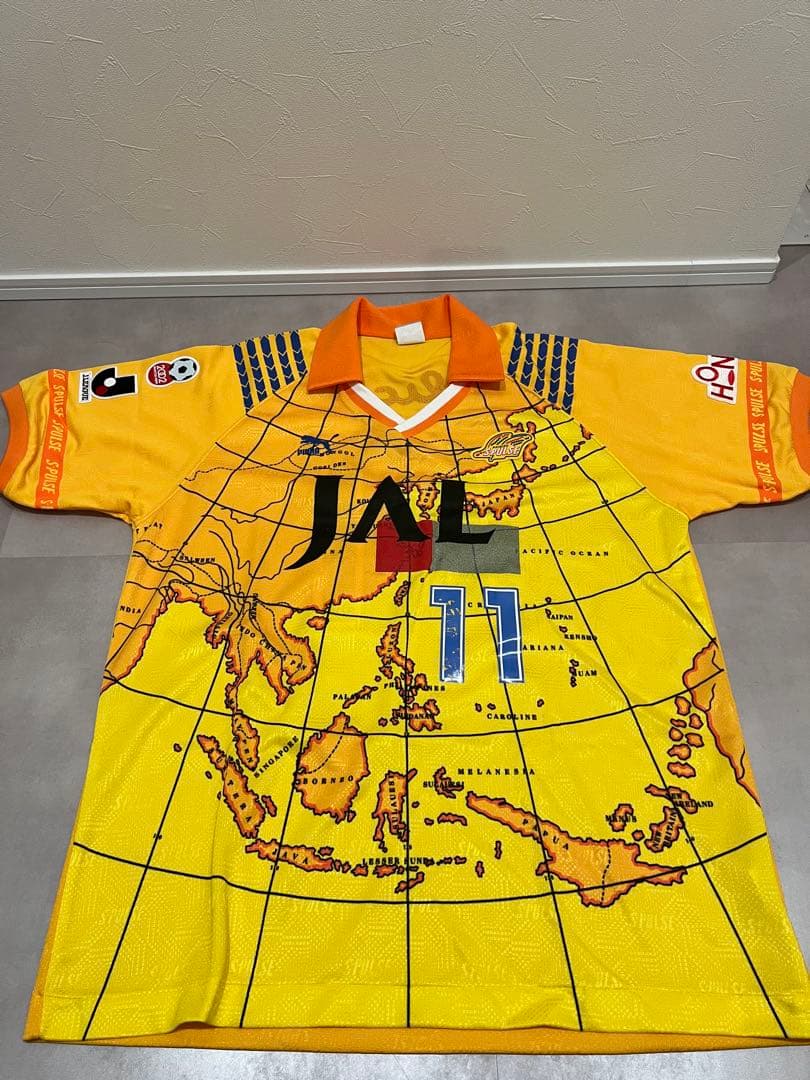 清水エスパルス1993-1996 選手支給　ユニフォーム　上下セット　90s