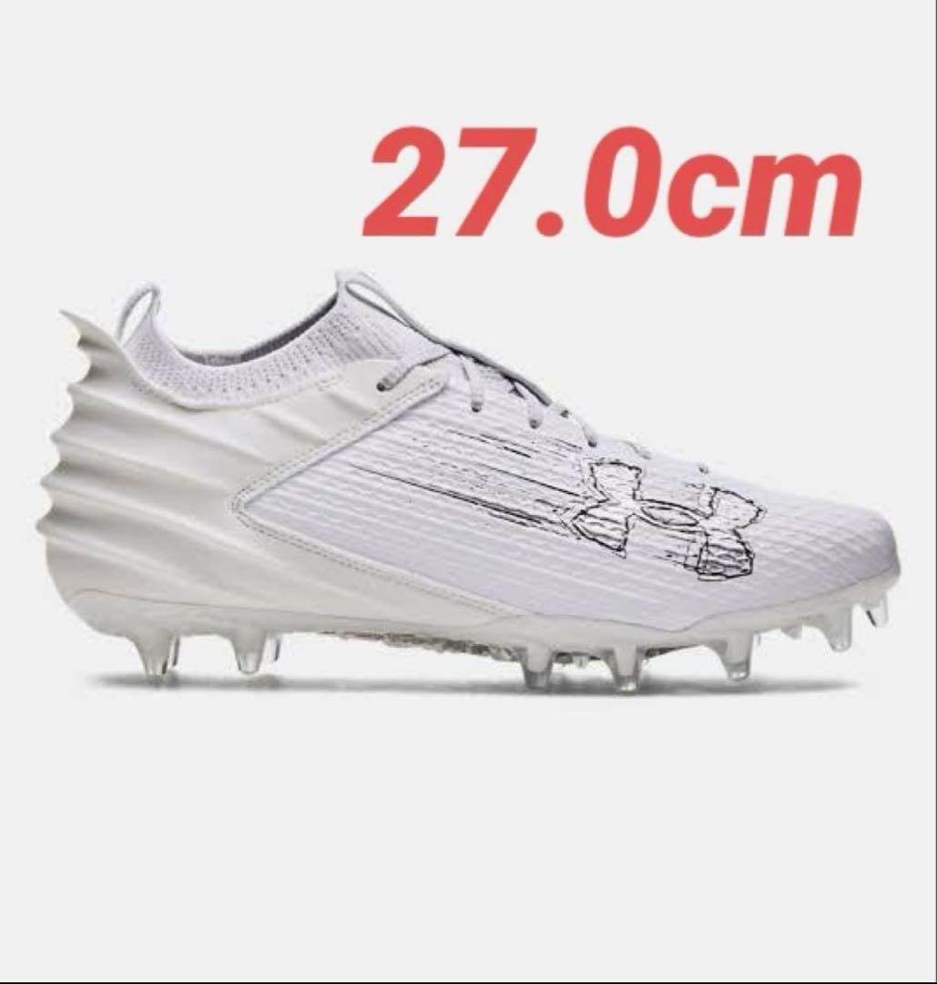 【27.0】UA BLUR SMOKE 2.0 MC アメフト スパイク