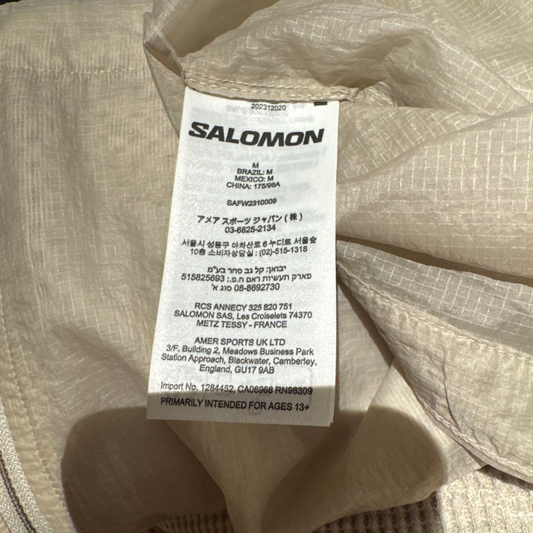 Salomon Sense Flow ウインドベスト Men's Mサイズ