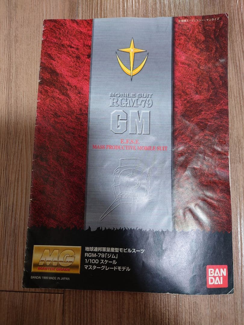 MG1/100RGM-79ジムマスターグレードモデルプラモデル完成品