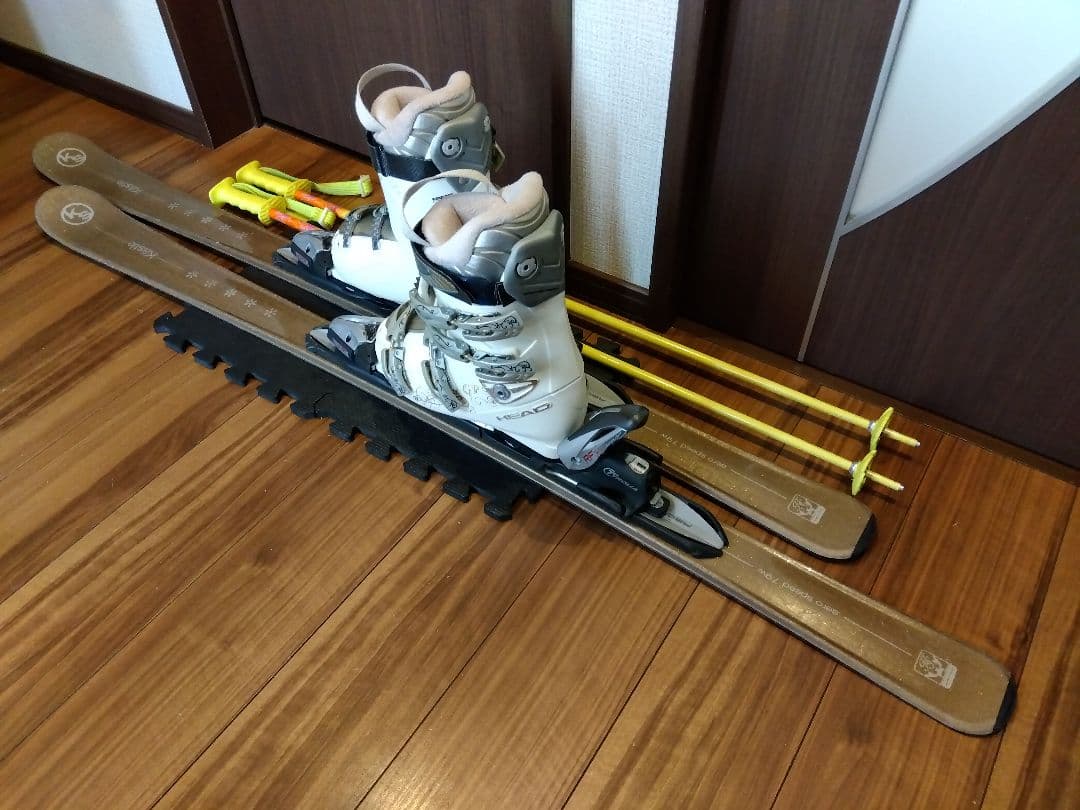 ★お買い得品★ KASTLE レディース用 スキーセット メンテ・WAX済み✔