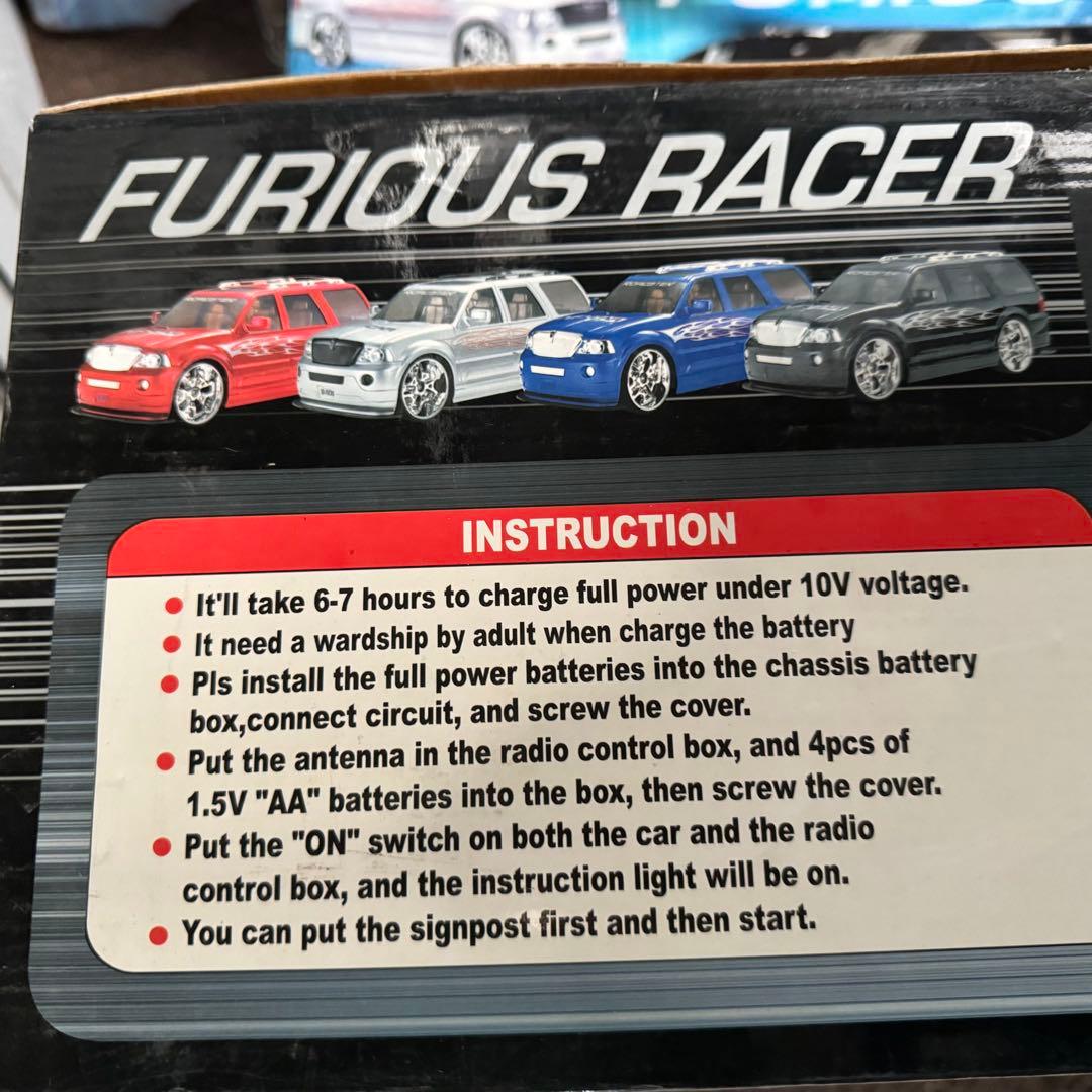 FURIOUS RACER THOMAS CHAMPION ラジコン 3台