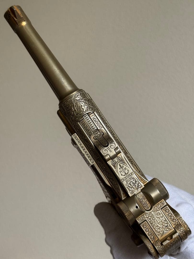 マルシン ACG ゴールド ルガー P08 ゲーリングルガー 金属 モデルガン