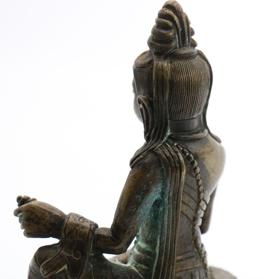 古銅 チベット仏像 仏教美術　V216　1F14D