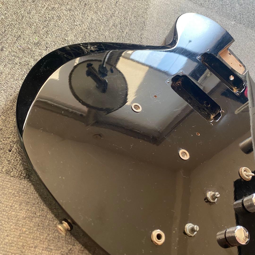 BURNY レスポールボディ ブラック フェルナンデス FERNANDES