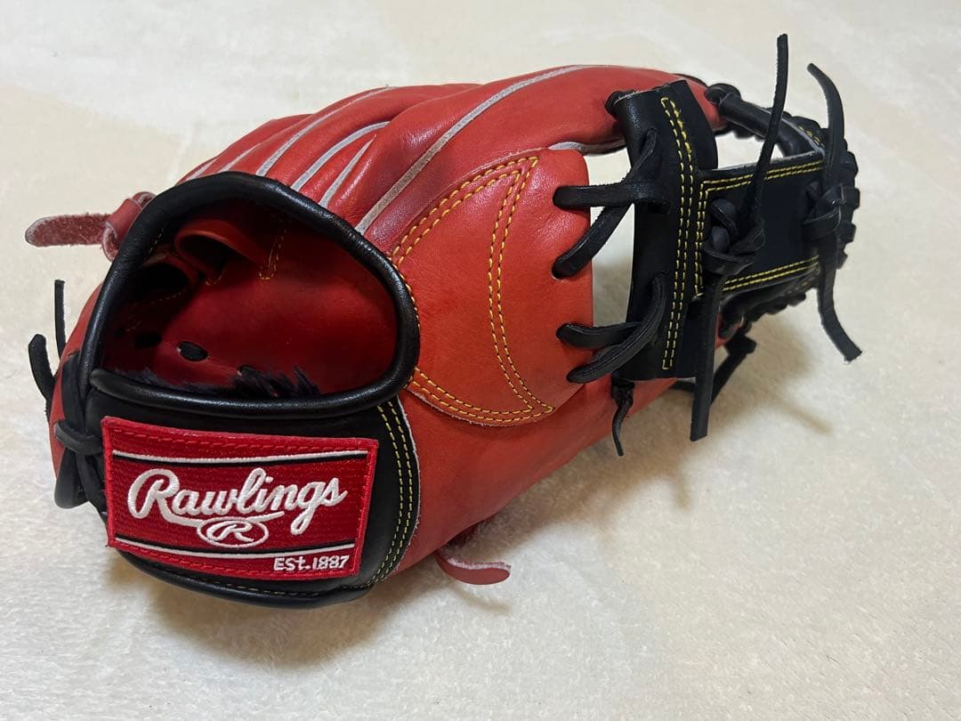 ローリングス 硬式用 グローブHOH R2G 内野手用 赤 レッド