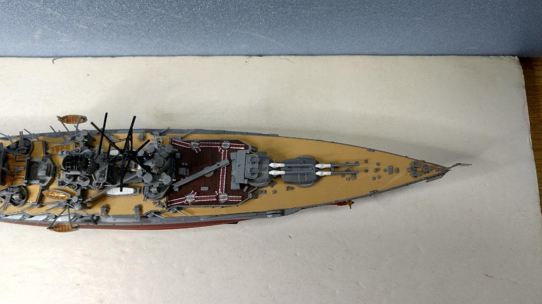 1/700 日本海軍戦艦・長門（完成品）、搭載機 2機