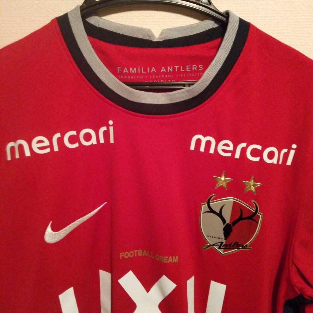 鹿島アントラーズ ユニフォーム ウェア 荒木 直筆サイン 2022年