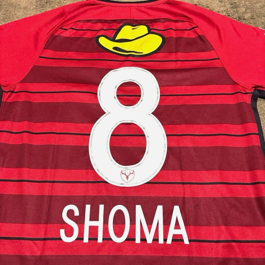 【美品】鹿島アントラーズ 土居聖真 背番号8 2018 ホーム ナイキ Mサイズ