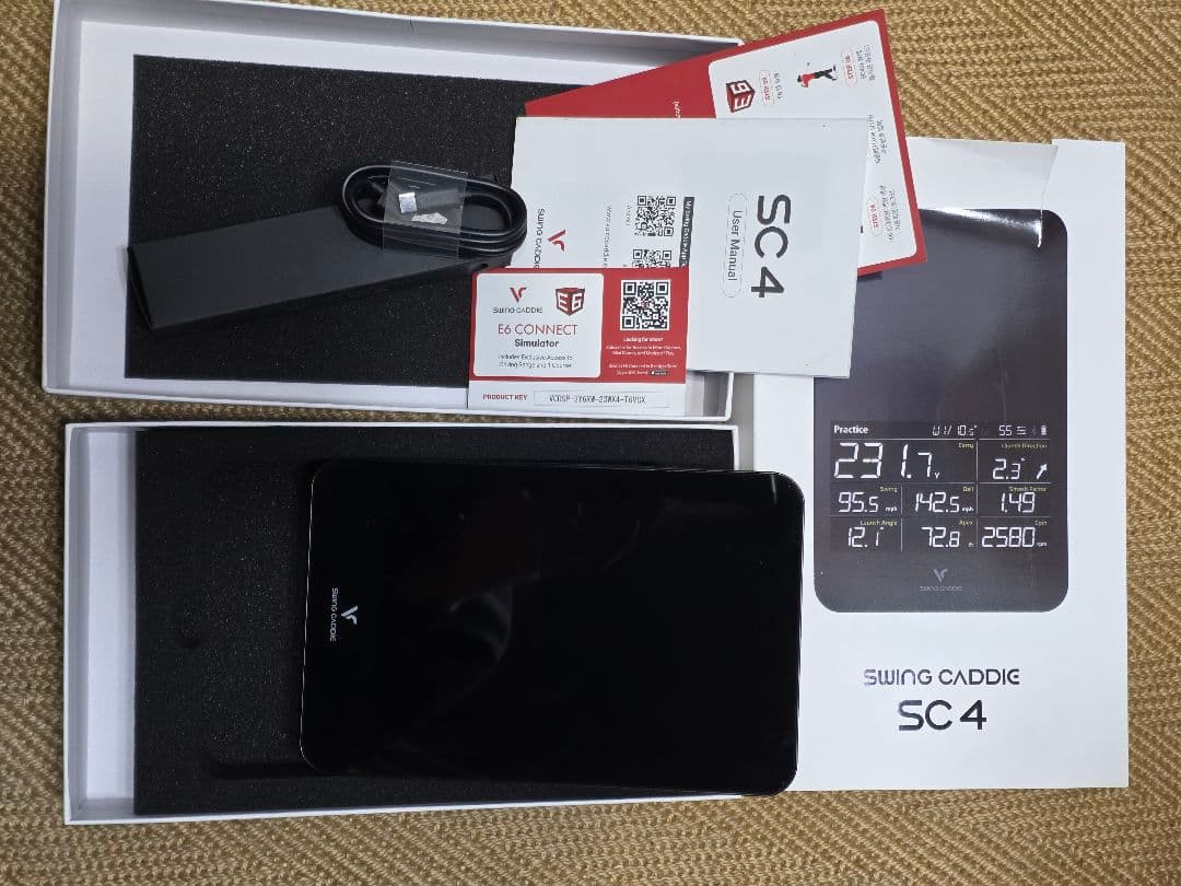 ボイスキャディ SC4 スイングキャディ 弾道測定器