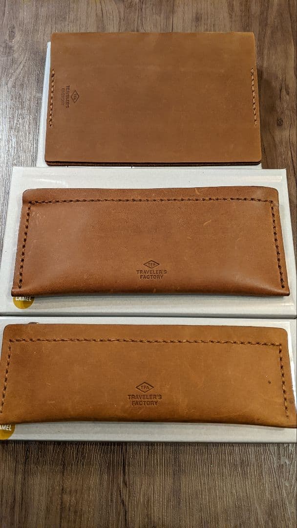 トラベラーズノート　キャメルカラーコレクション大放出！！