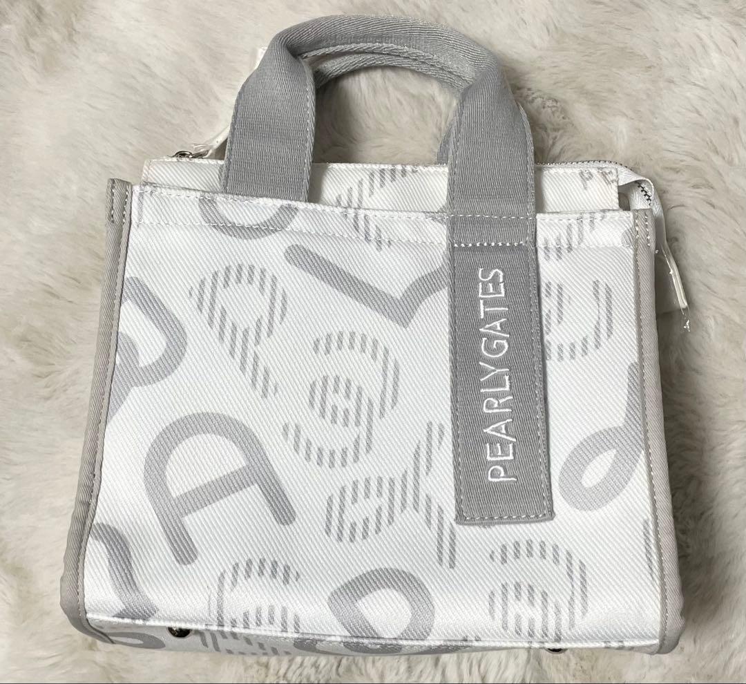 きくりん美品！　PEARLY GATES モヤモヤ柄 カートバッグ