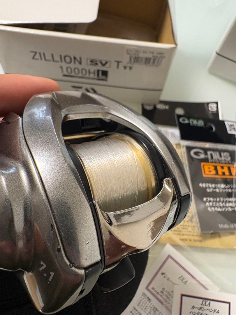 DAIWA ZILLION SV TW 1000HL KTFフルカスタム