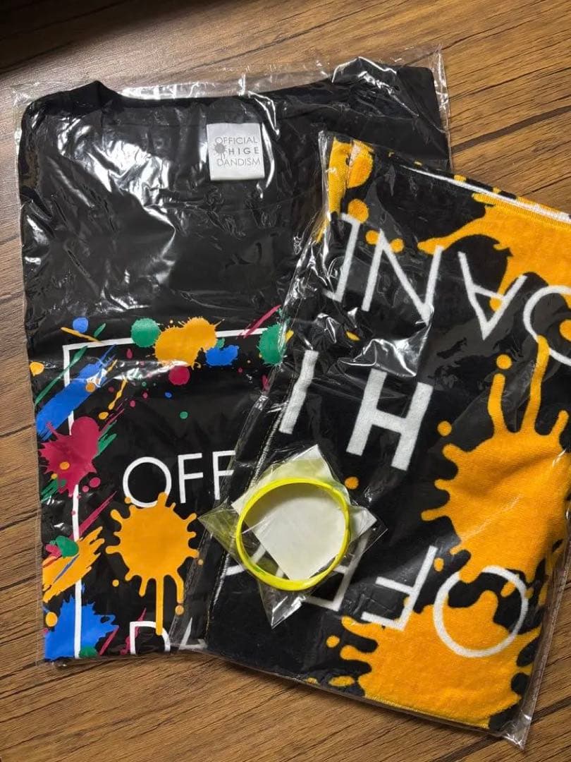 u*）様 official髭男dism 2019 Tシャツ　タオル　ラバーバンド