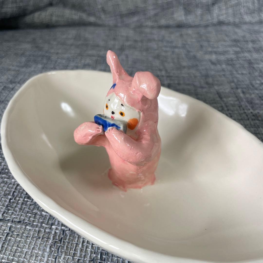 増田光 フランシュリッペ コラボ 陶器 うさぎ