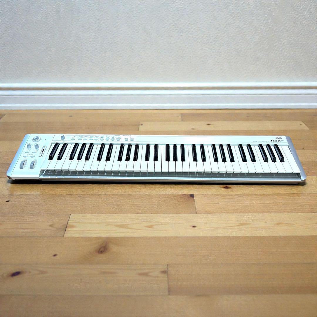 ✨動作品✨KORG K61P 61鍵✨USB-MIDI キーボード DTM 宅録