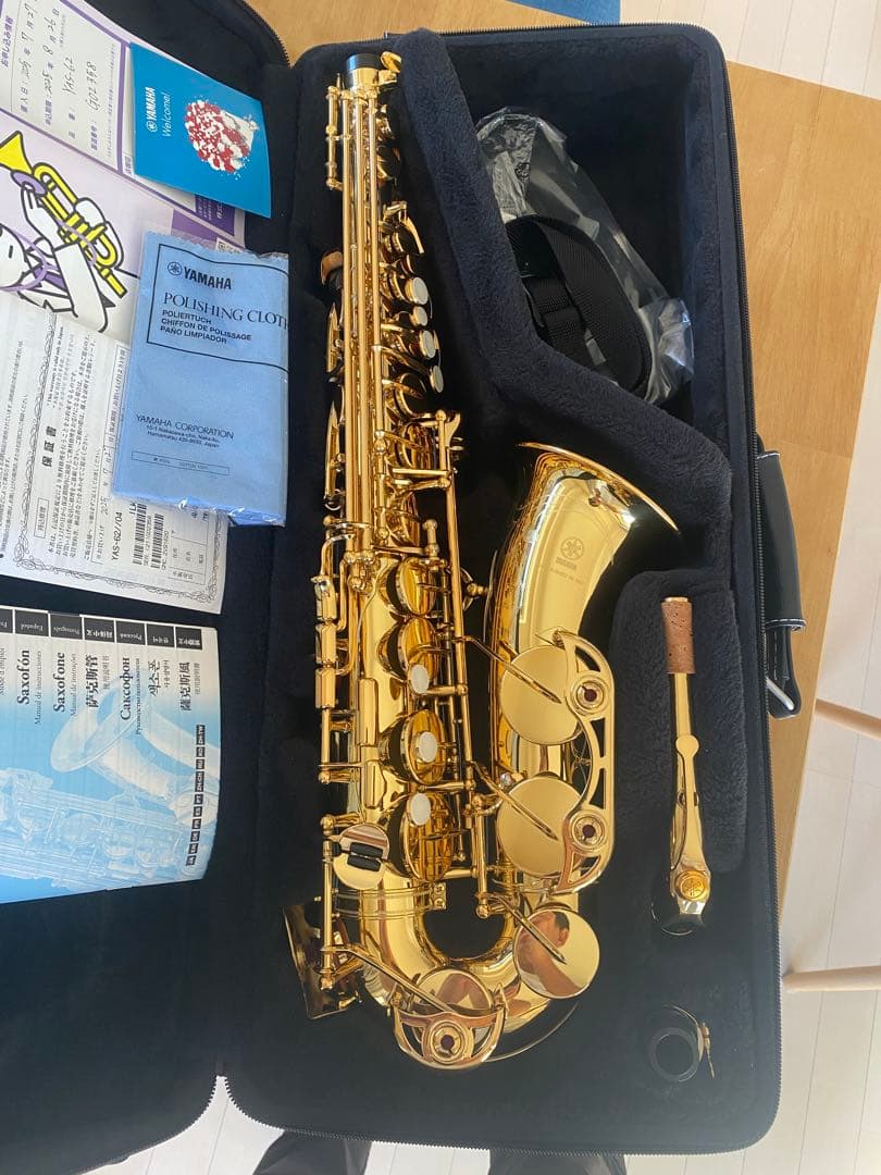 Yamaha サクソフォン ゴールド（yas-62）