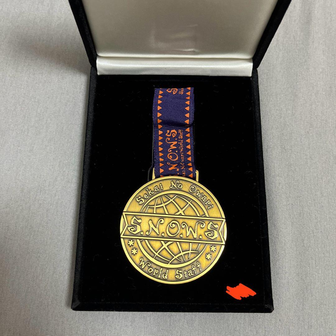 SEKAI NO OWARI サイン入りSメダル&メダルケース