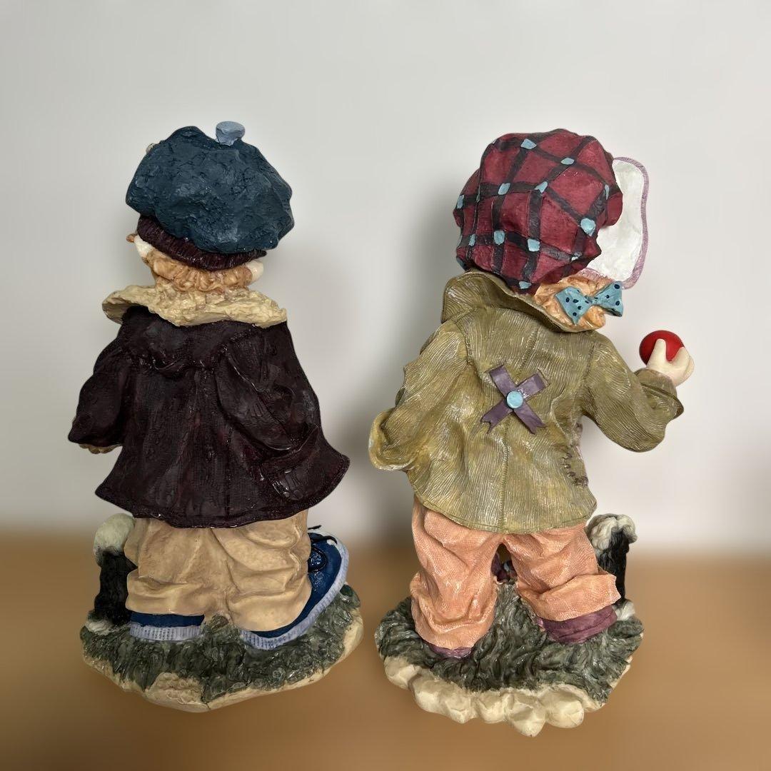自宅保管品　美品　アンティーク　男の子女の子　人形　ドール　置物