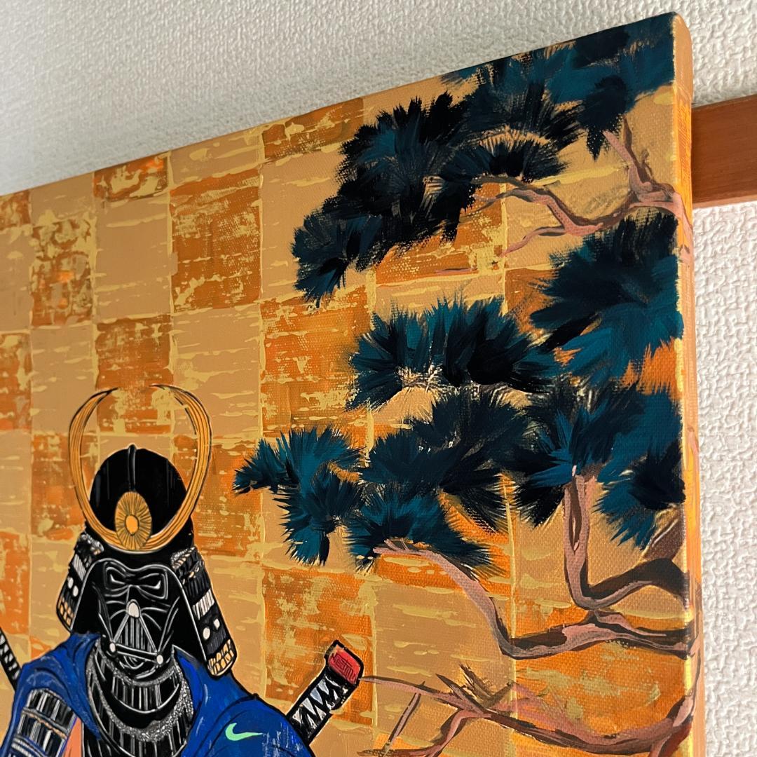 ダース・ベイダー将軍ストリートアートキャンバス