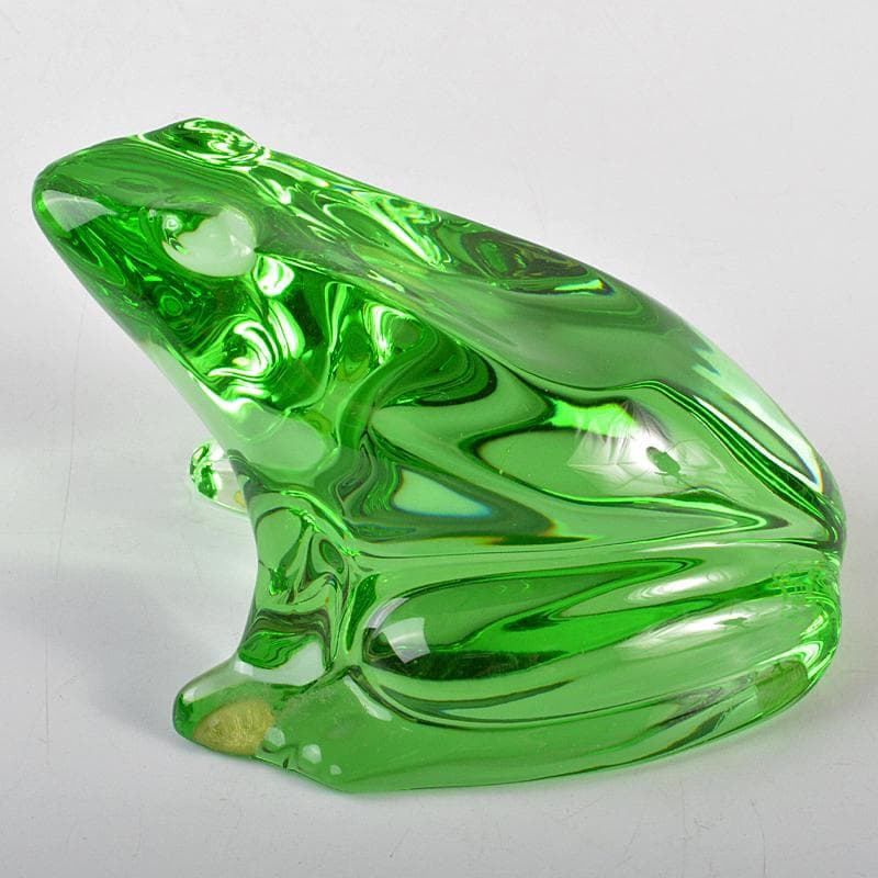 Baccarat　バカラ　カエル　置物　ペーパーウェイト　Y　R6977