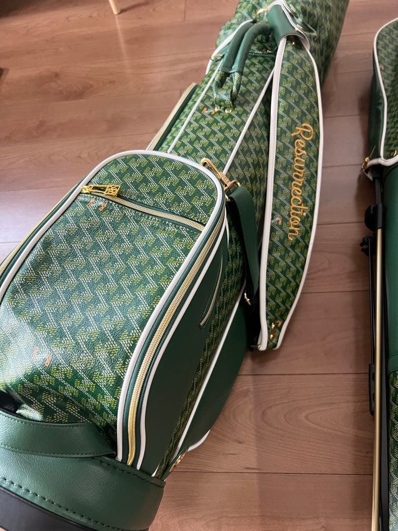 ◉極美品　レザレクション　キャディーバッグとクラブケースのセット　ラリーナ