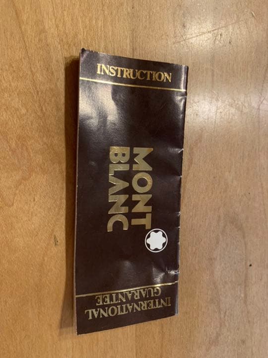 万年筆　モンブラン　MONT BLANC