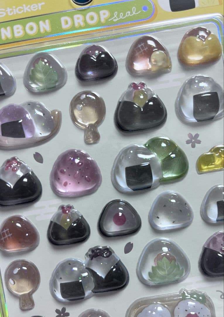 正規品 ボンボンドロップシール 和柄 6種セット