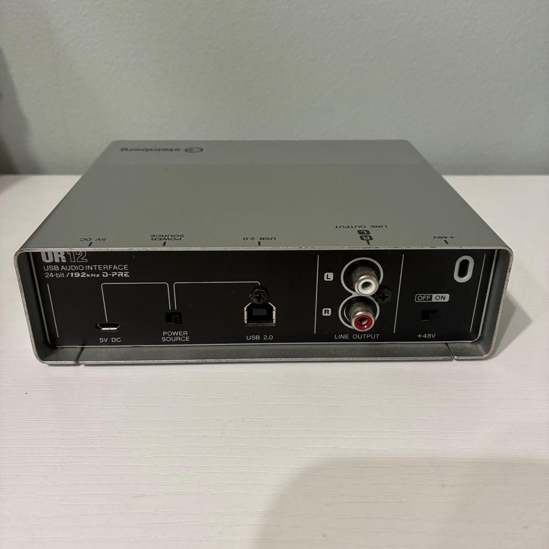 【箱付き】Steinberg UR12オーディオインターフェース