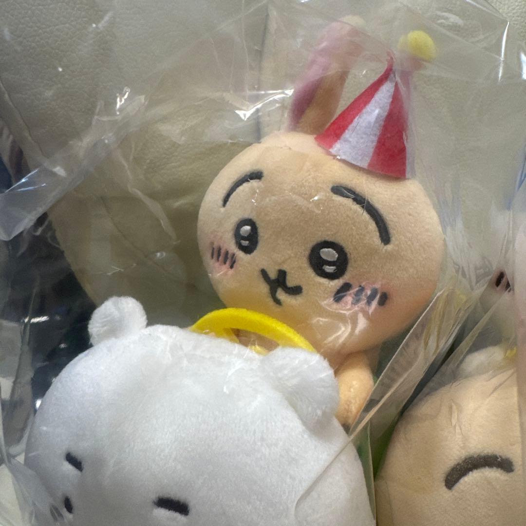 【お顔超厳選】ちいかわらんど ぴーぽぽぬいぐるみ 3個セット
