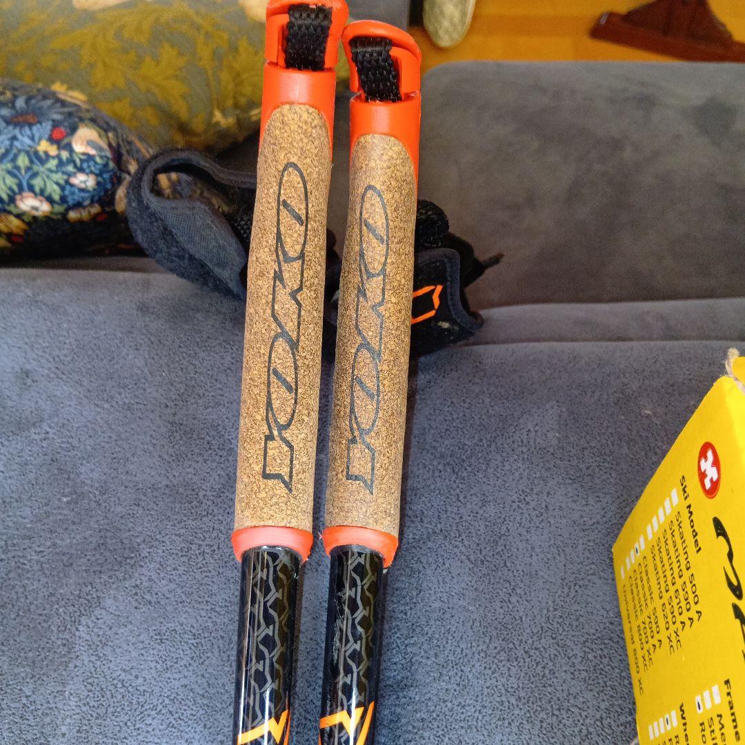 MARWE Pro Roller Skis イエロー/ブラック クラシカルタイプ