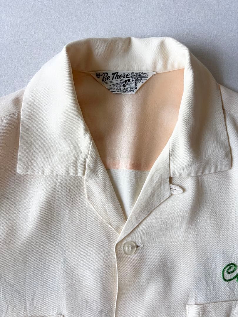 50’s〜60's USA製 ヴィンテージ Be There ボーリングシャツ