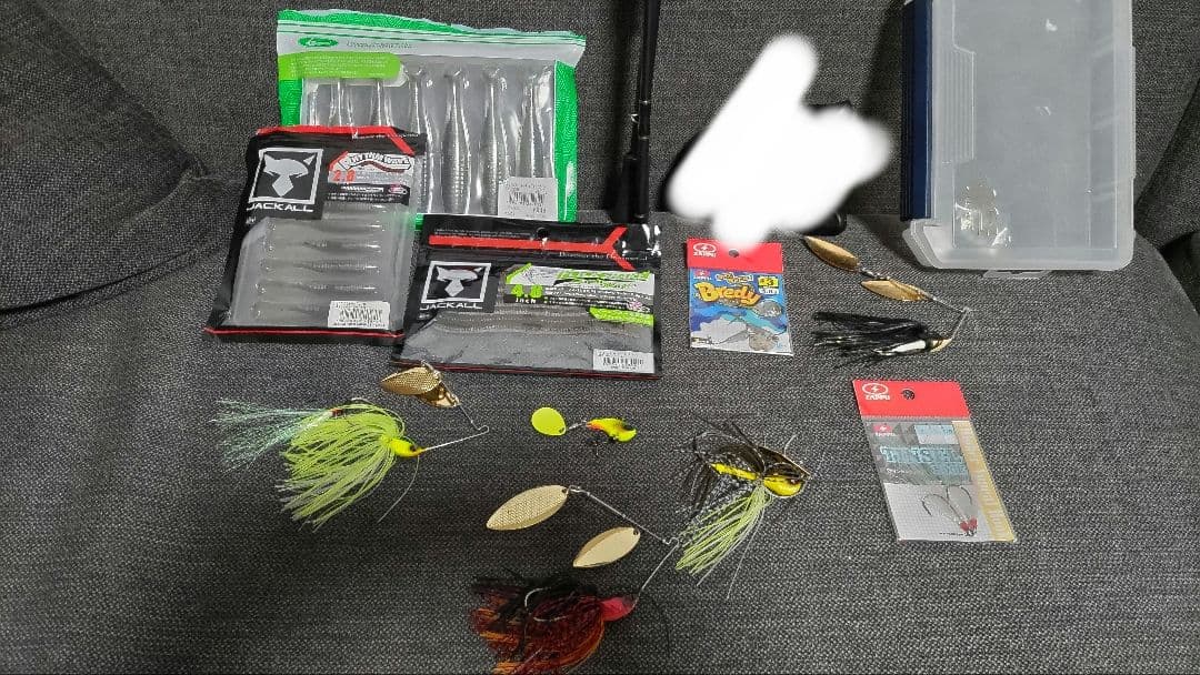 BASS FIELD BSFC 662M とルアーセット