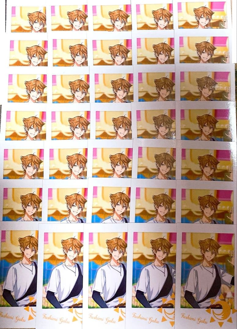 にじさんじ　テーマパークグッズ　チェキ　伏見ガク　35枚セット