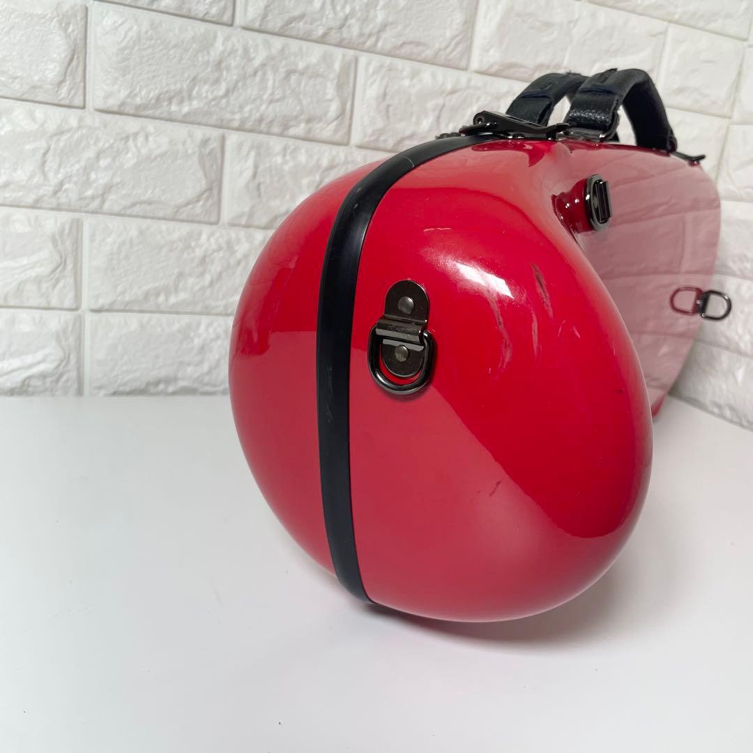 C.C.シャイニーケースII トランペット用 ハードケース レッド