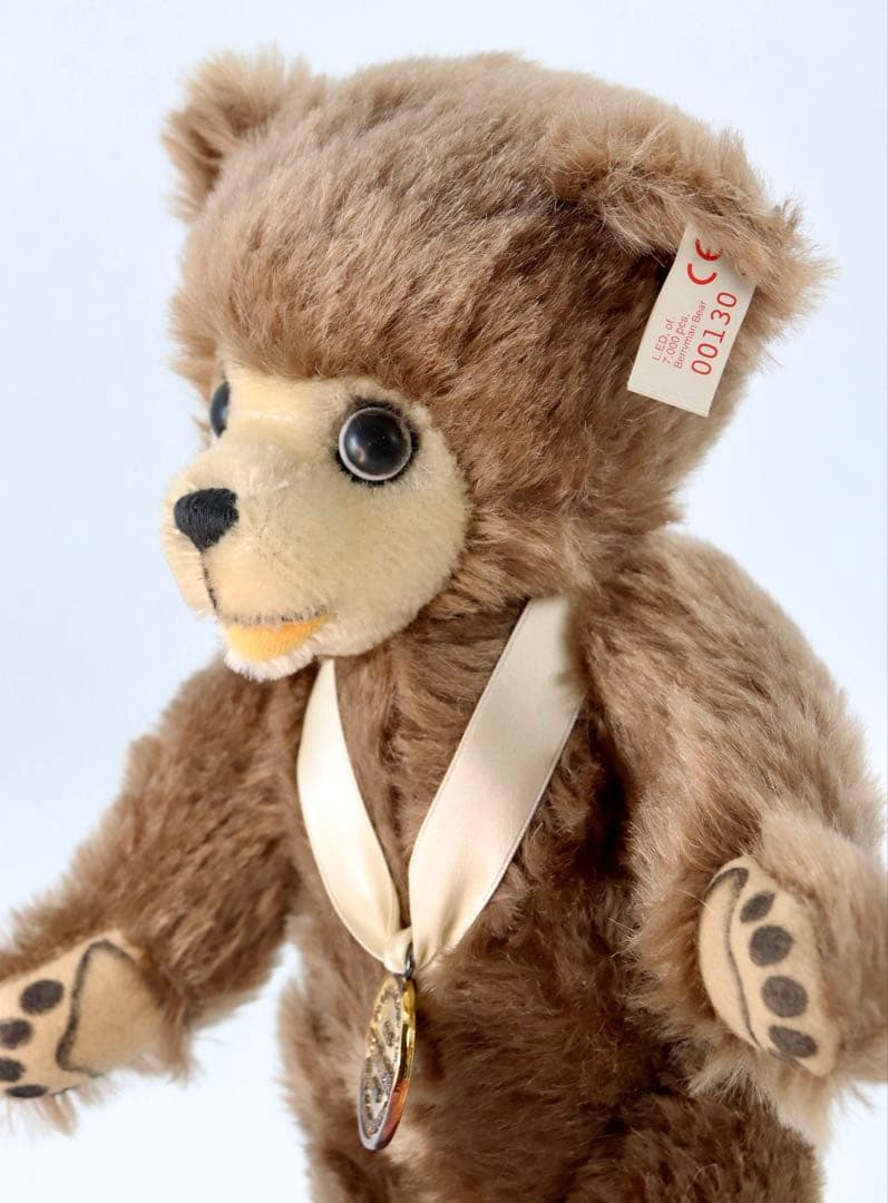 QVC BERRYMAN BEAR 1996 メダル付きテディベア 約27cm