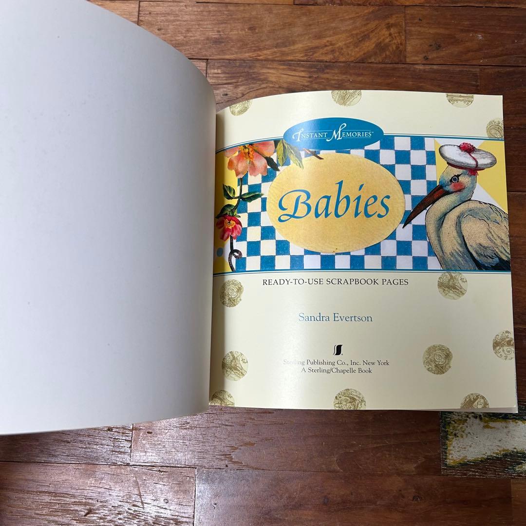 3413：洋書 INSTANT MEMORIES BABIES CD付き