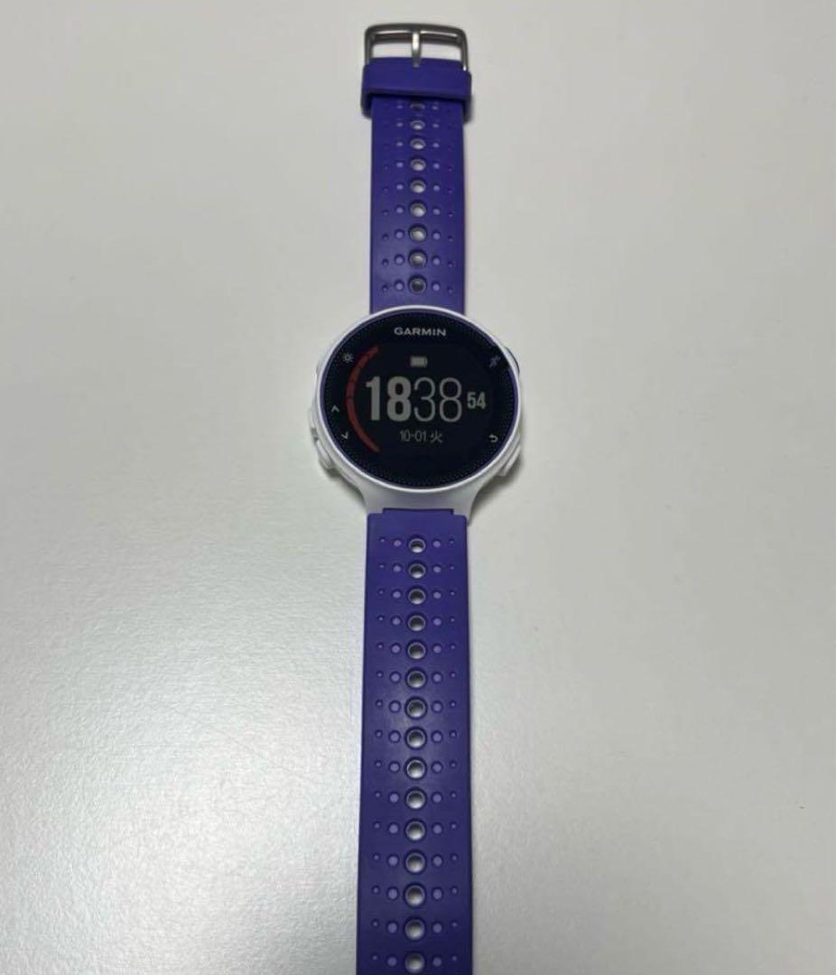 【中古】GARMIN ForeAthlete 230J 紫【使用感あり】