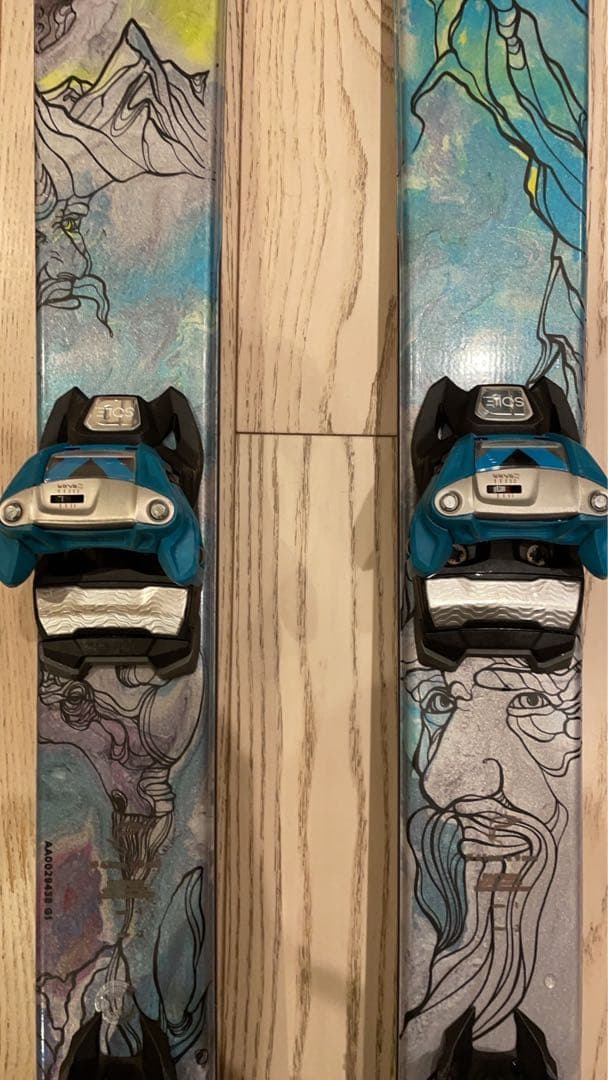 ATOMIC ベント BENT 85 アトミック スキー板 ビンディング セット