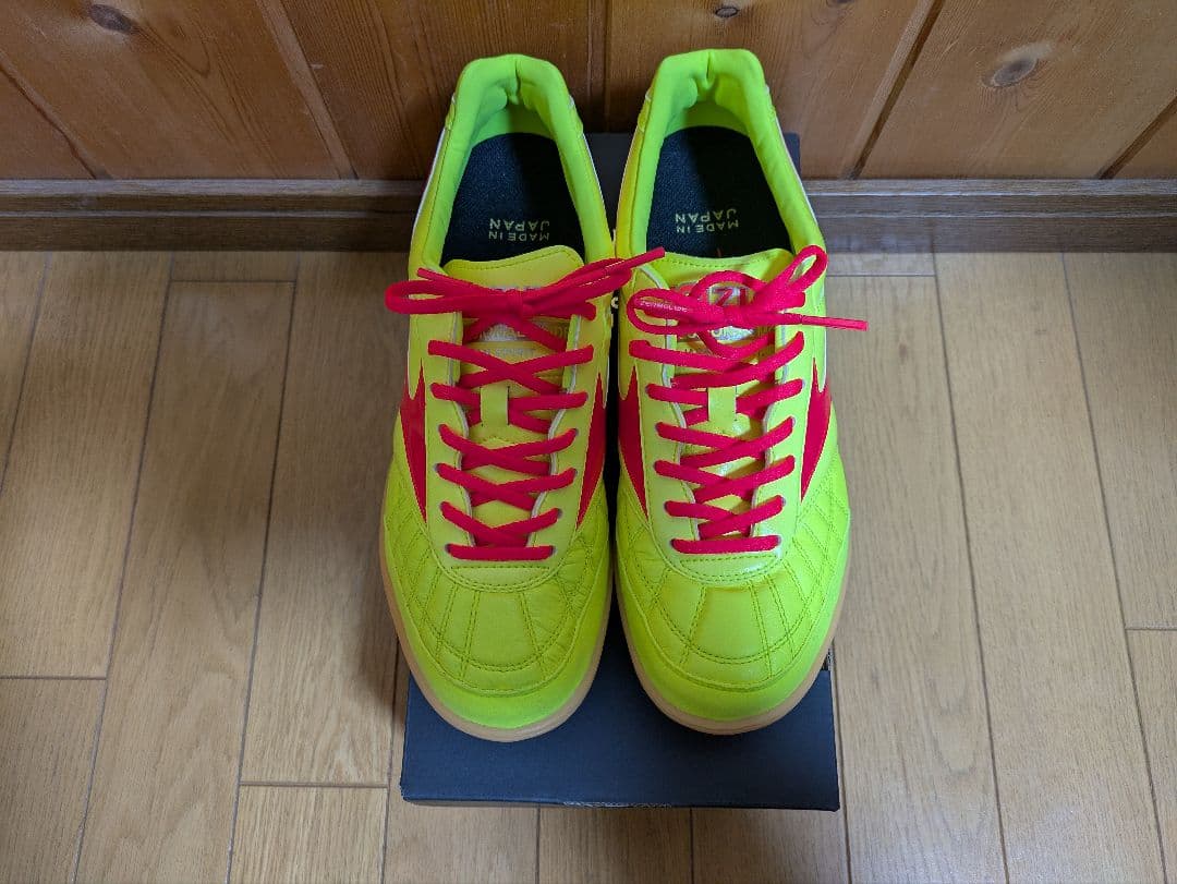 ミズノ モレリア サラ ジャパン IN 24.5cm 試し履き1回のみ 新品同様