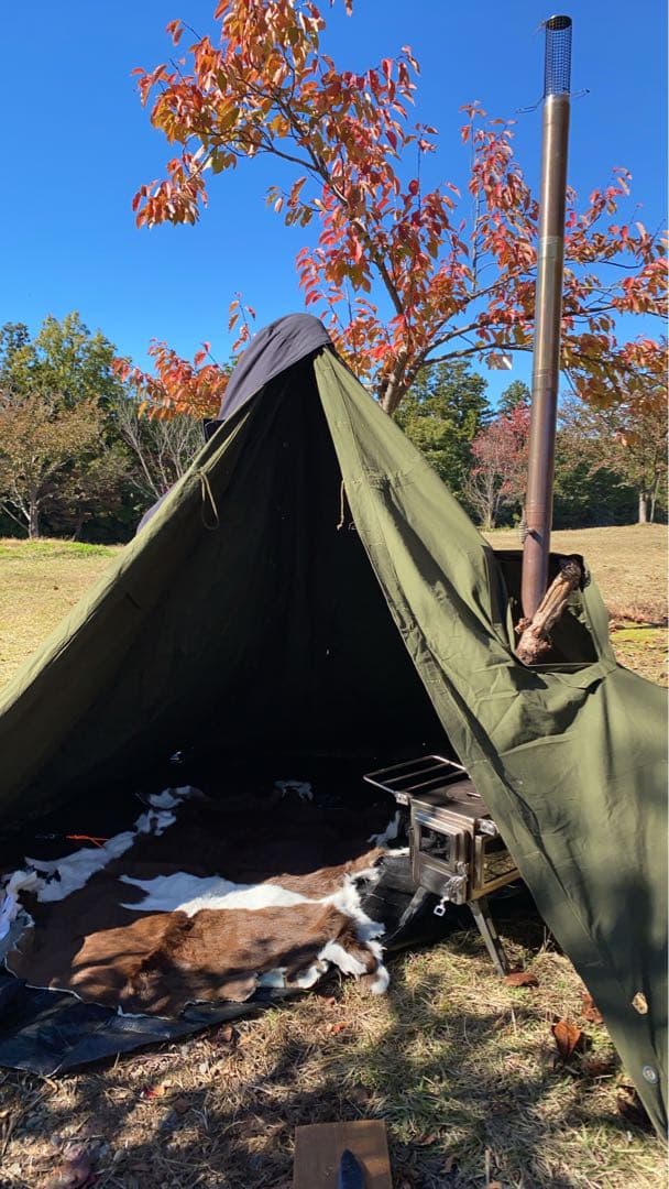 ポーランド軍幕　ポンチョテントサイズ２ 170-180