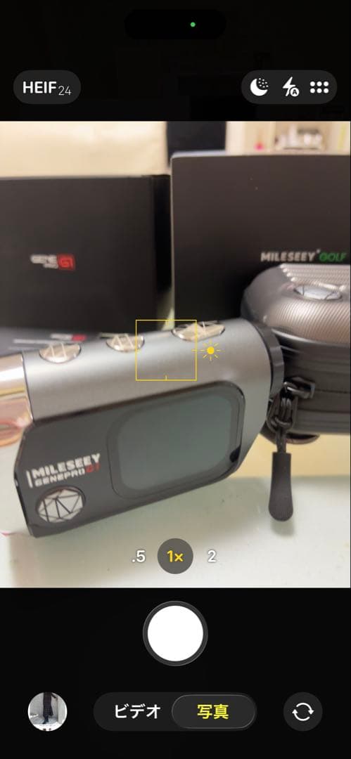 えびしゅうまい　MILESEEY GENEPRO G1 ゴルフ用距離計