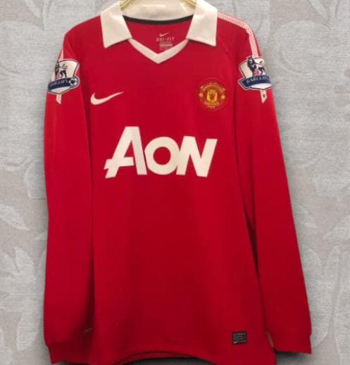 10/11 マンチェスター・ユナイテッド ホーム 長袖 10番 ルーニー