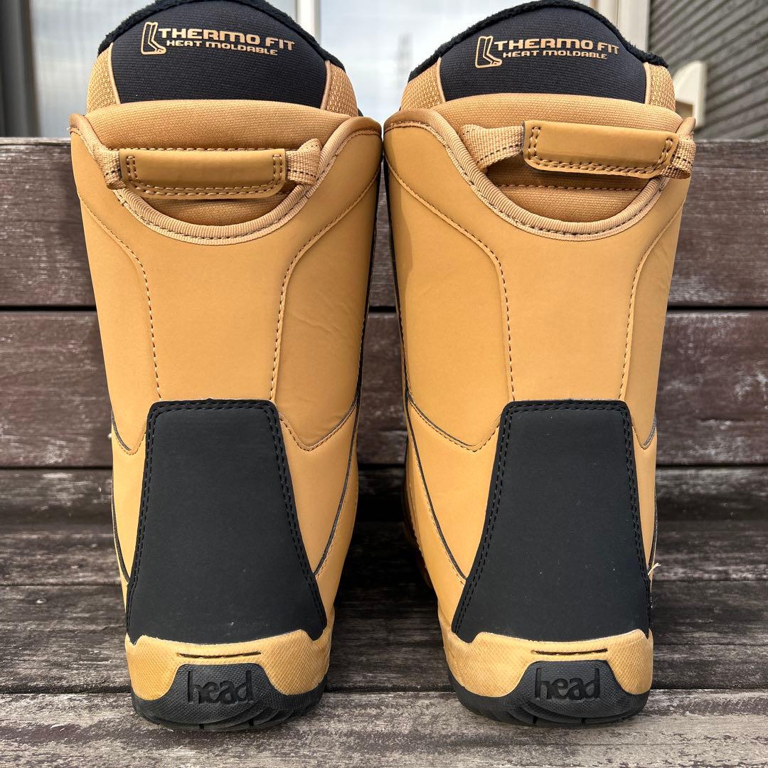 head STRIKE ベージュ スノーボードブーツ 25cm BOAシステム