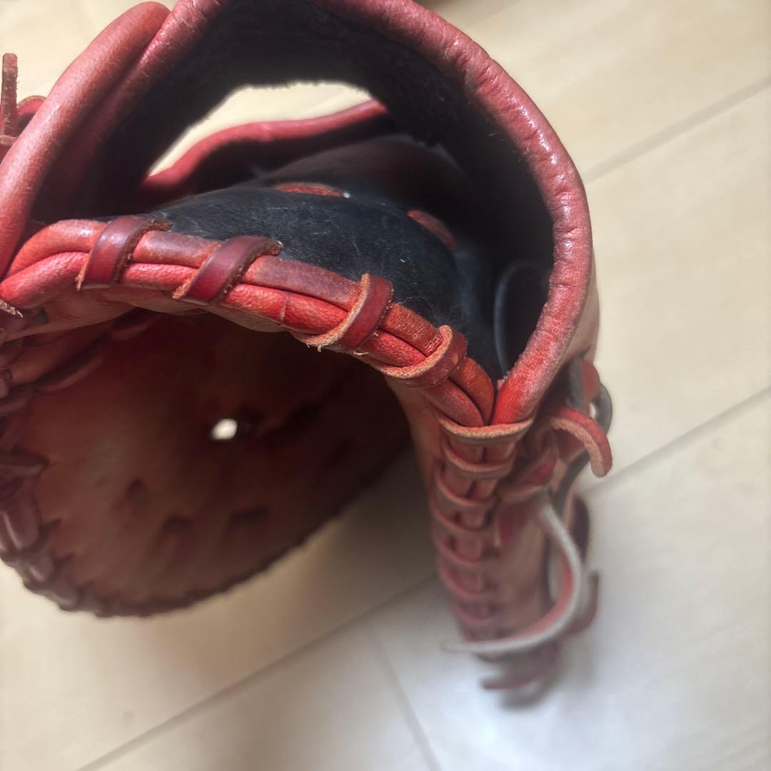 タイムセール 軟式グローブ ファーストミット ザナックス ミズノグローブ袋付き